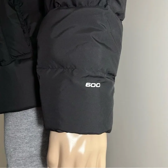 The North Face Men's Baltic Down Puffer Hoodie Coat TNF Black Sz S M L XL XXL - Picture 4 of 14